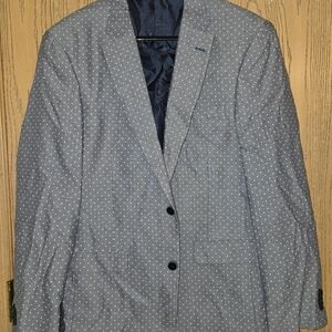 Tommy Hilfiger Blue Blazer with White Dots